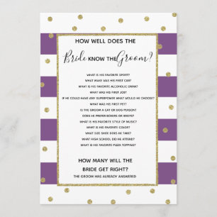 Convite quem é que a noiva conhece o jogo do chá de fralda