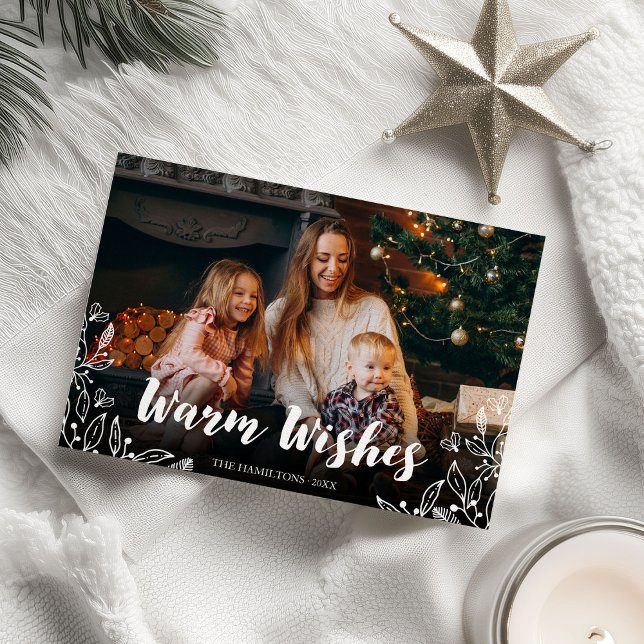 Convite Quente Desperta Festa de Folhagem de Inverno Bonit (Criador carregado)