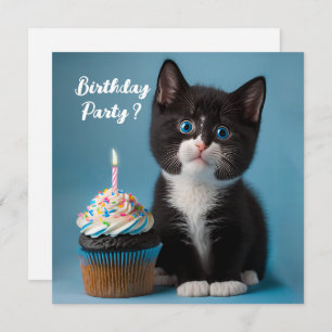 Convite Quer Vir À Minha Festa de aniversário?