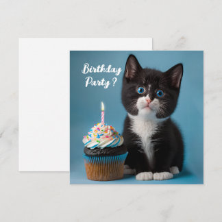 Convite Quer Vir À Minha Festa de aniversário?