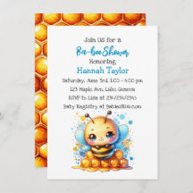 Querida abelha temida Chá de fraldas do Menino