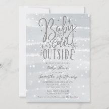 Querida, é fria fora da Cinza de prata