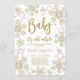 Convite Querida, está frio fora do inverno.