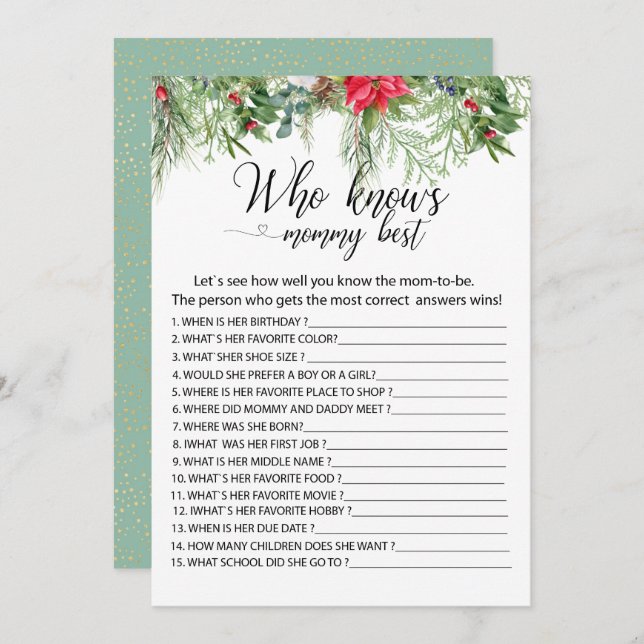 Convite Querida, está frio fora dos jogos que conhecem as  (Frente/Verso)