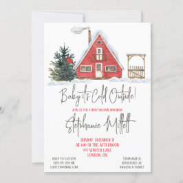 Convite Querida, está frio lá fora, Chá de fraldas de inve