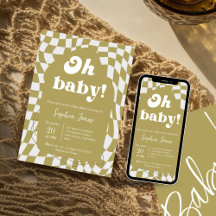 Querida! Verde Verificado | Gingham | CHÁ DE FRALD