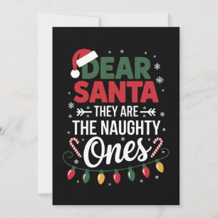 Convite Querido Papai Noel Eles São Os Travessos Natal