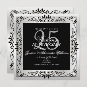 Convite Quic Silver Decorative Enquadrado 25