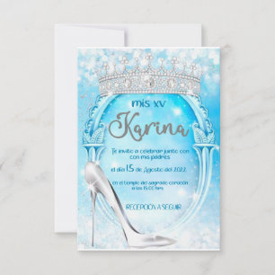 CONVITE QUINCEAÑERA
