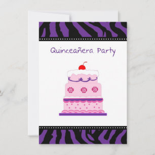 Convite Quinceanera