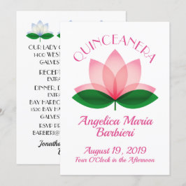 Convite Quinceanera