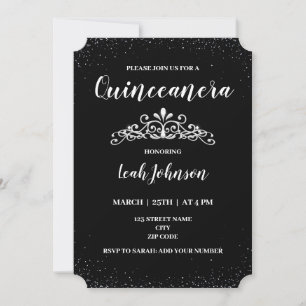 Convite Quinceanera, 15