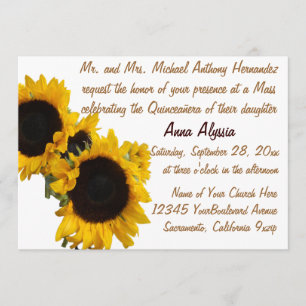 Convite Quinceanera Bonito