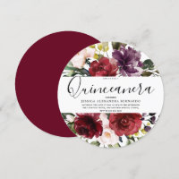 Quinceanera com Rosa vermelha Romântica