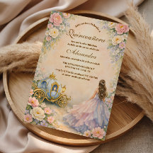 Quinceañera Conto de Fadas Carruagem Encantada