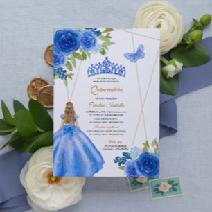 Convite Quinceanera de Luxo - Design de Quinceanera Person