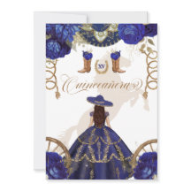 Quinceanera marinho Real Azul Ocidental Charro 2 L