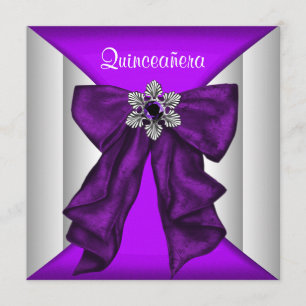 Convite Quinceanera Puro Arco Branco