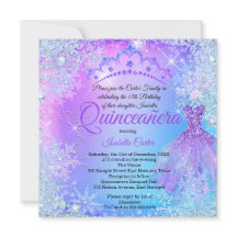 Quinceanera Purple Pink Blue WonderLand
