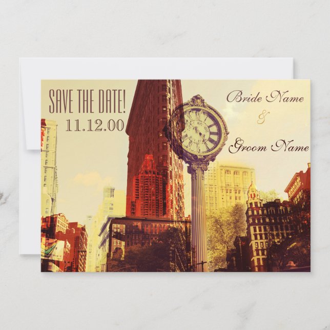 Convite Quinta avenida de Nova Iorque (Frente)