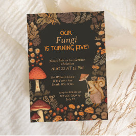 Convite Quinto Aniversário do Bairro dos Animais da Flores