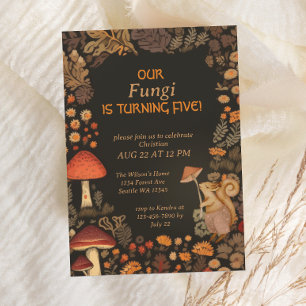 Convite Quinto Aniversário do Bairro dos Animais da Flores