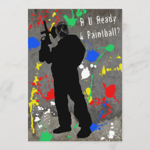 Convite R U aprontam o Paintball 4?