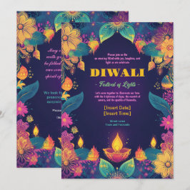 Convite Radiação Vibrante Diwali