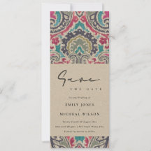 RAFT BOHO TRIBAL IKAT PINK TEAL SALVE A DATA INVI