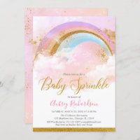 Rainbow baby sprinkle menina pastel cor-de-rosa do