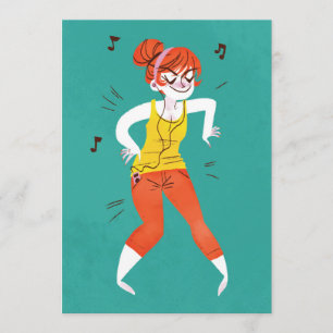 Convite Rainha da dança