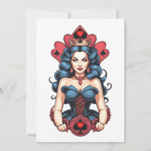 Convite Rainha de Espadas Trovão_Cove