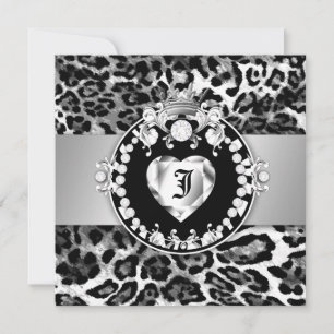 Convite Rainha do beijo de 311 Leopardos-Tique dos