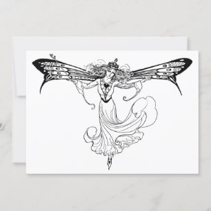 Convite Rainha Mab Fairy, Rainha das Fadas