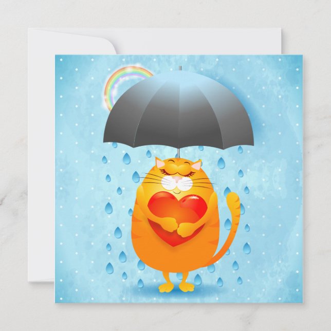 Convite Rainy Day (Frente)