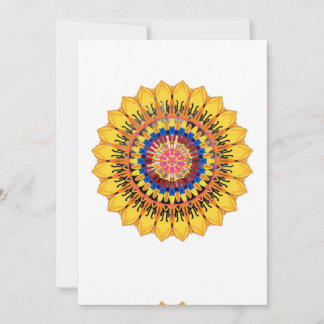 Convite Rajá solar dourado - Envelope 