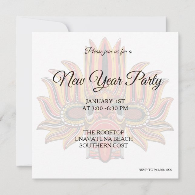 Convite Raksha (Verso)