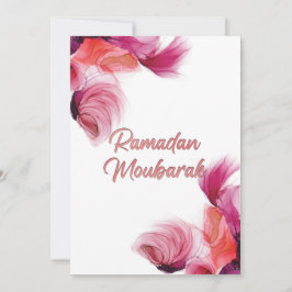 Convite Ramadan Mubarak, arte islâmica