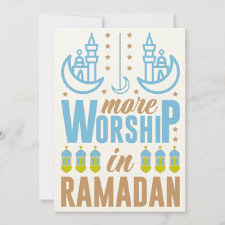 Convite Ramadan Mubarak Kareem