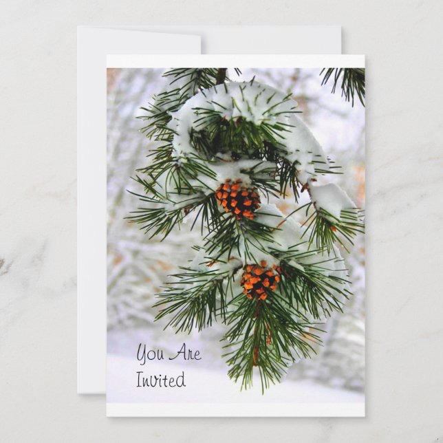 Convite RamificaçãoHD PineCone (Frente)