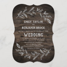 Ramificações Curvas | Casamento de madeira