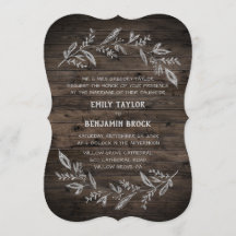 Ramificações Curvas | Casamento Formal De Madeira