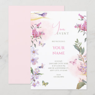 Convite Ramo floral