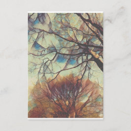 Convite Ramos de Vidro Colorido