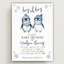 rapaz, ó chá de fraldas de inverno