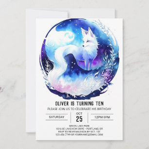 Convite Raposa Vermelha Cura no Aniversário da Floresta