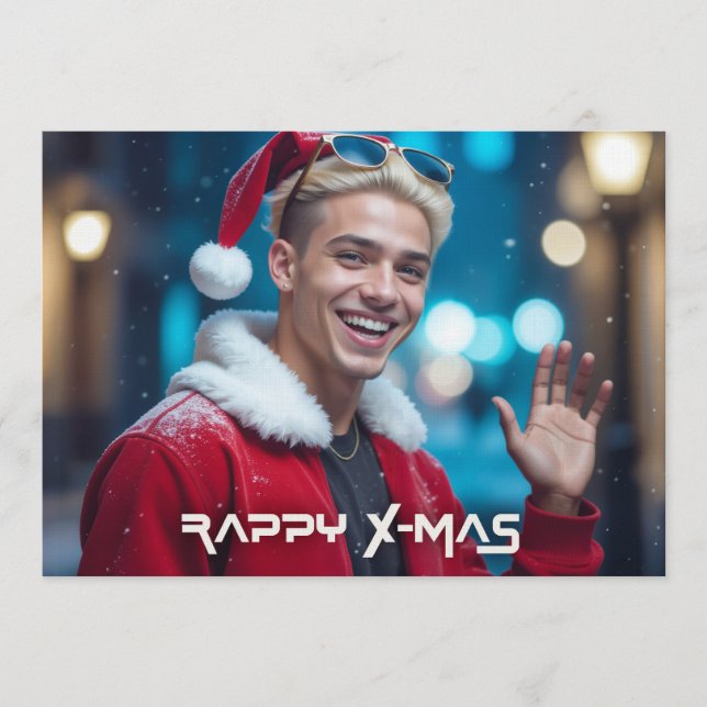 CONVITE RAPPY X-MAS (Frente)