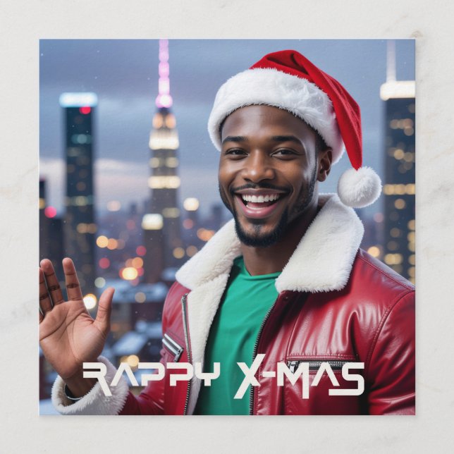 CONVITE RAPPY X-MAS (Frente)