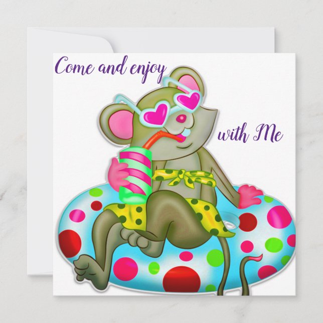 Convite Rato (Frente)