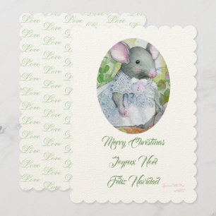 Convite Rato feliz de Natal